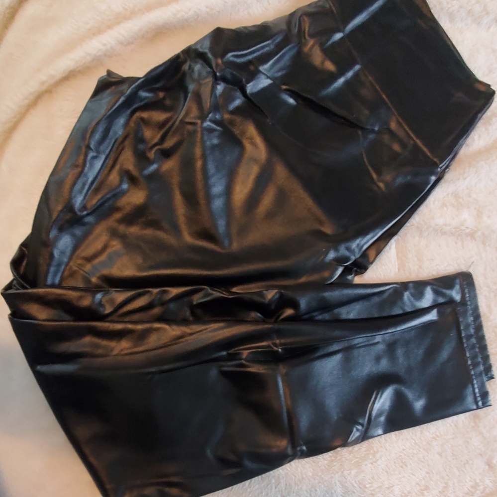 Faux Leather Leggings